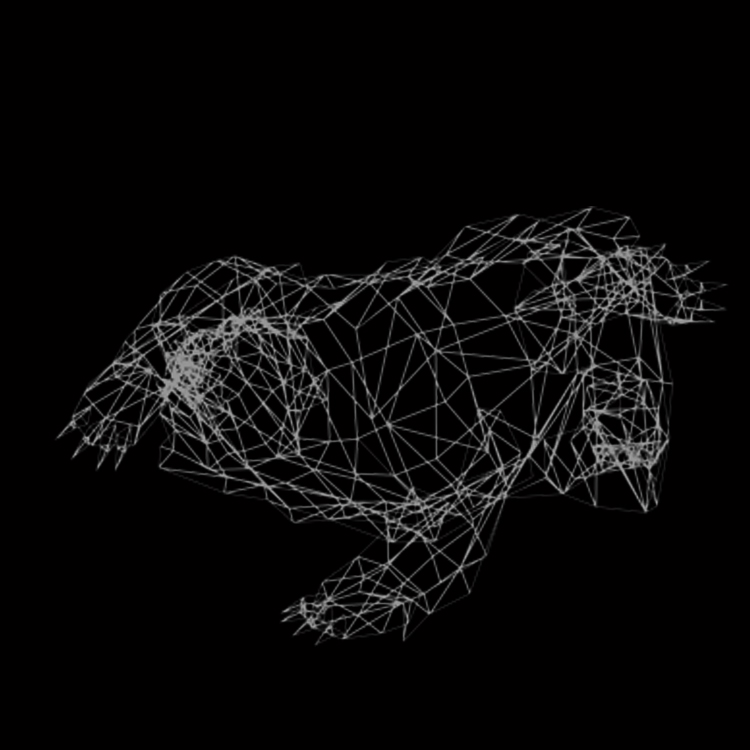 (Animal-0006) -3D-Canavar Ayı-Havada Şok